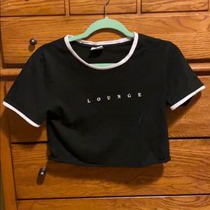 Lounge crop top